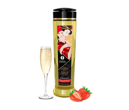 Shunga Romance Huile de massage érotique 240ml
