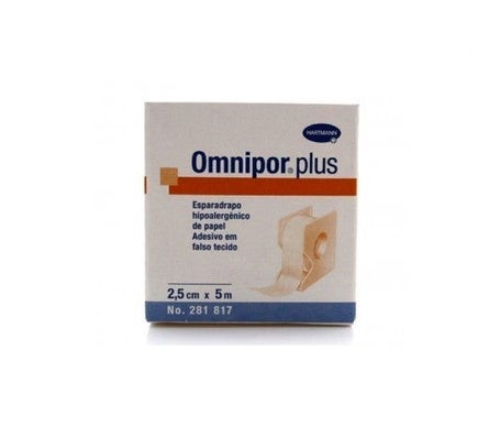 Omnipor ruban adhésif hypoallergénique papier 5mx2,5cm