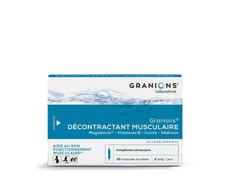 Granions Décontractant Musculaire 30 Ampoules