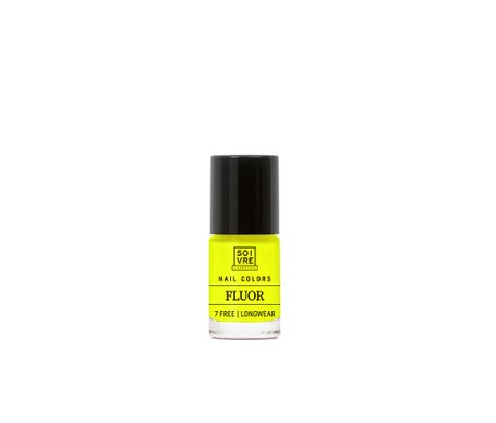 Soivre Cosmetics Nail Colors Fluor Yellow Vernis à ongles 6ml
