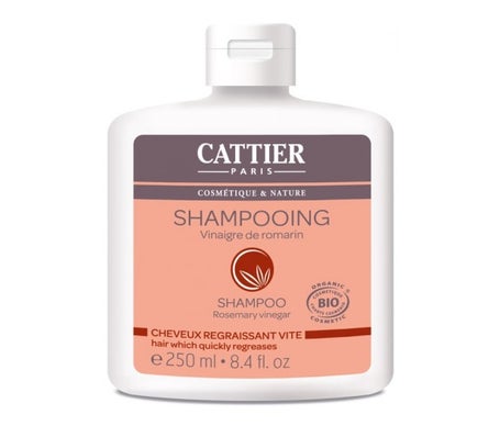 Cattier Shampooing Vinaigre De Romarin Cheveux Regraissant Vite 250ml