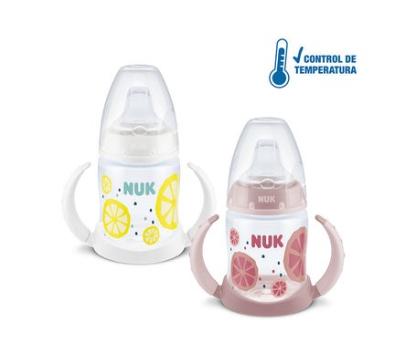Biberon en silicone Nuk Training Fruits 150ml 1ud