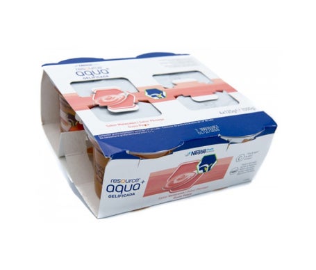 Nestlé Resource Boisson en Gelée Aqua Menthe 4x125g