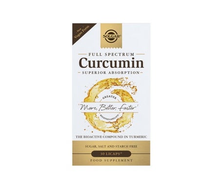 Solgar Full Spectrum Curcuma 30 Perles