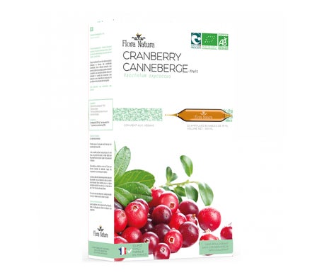 Flora Natura Cranberry Canneberge Bio 20x15ml
