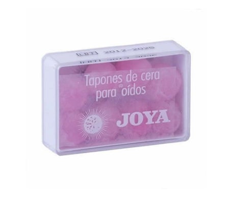 Bouchons d'oreille Jewel en cérumen avec coton 18Uds