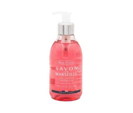 Beauterra Savon Liquide de Marseille Ancient Rose 300ml
