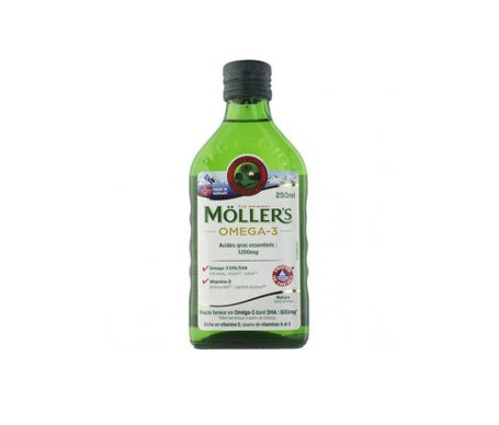 Moller's Huile de Foie de Morue Nature 250ml