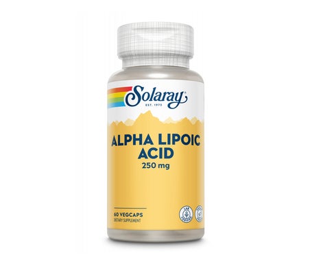 Acide Lipoïque Alpha Solaray 250mg 60caps