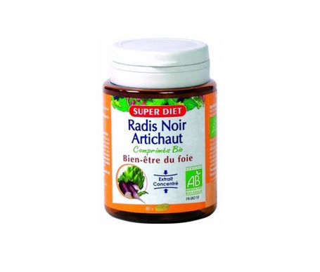 Super Diet Radis Noir Artichaut Bio 80 comprimés