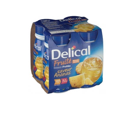 Delical Bois Fruit Ananas 200mlx4