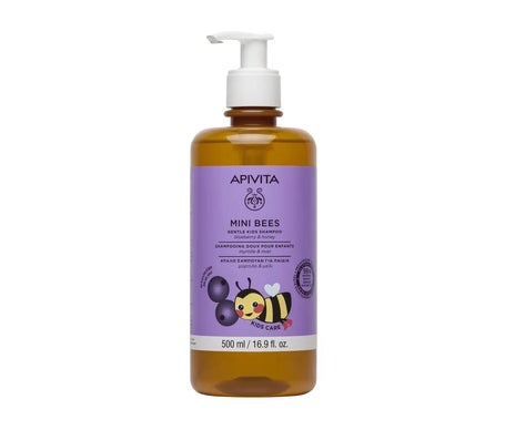 Apivita Kids Mini Bees Shampooing Miel Myrtille 500ml