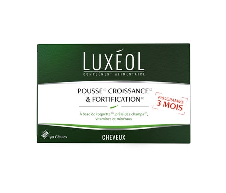 Luxéol Cheveux Pousse Croissance et Fortification 90 Gélules