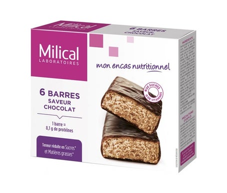 Milical Barre Hyperprotéinée Chocolat