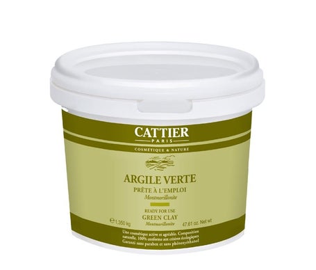 Cattier Argile Verte Prête À L'Emploi Pot 1,350 Kg
