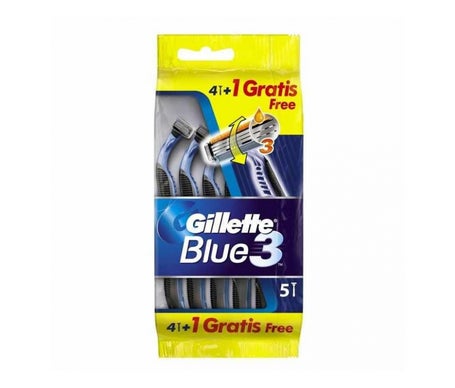 Gillette Blue 3 4+1 Free Set