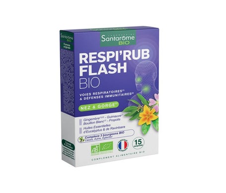 Santarome Respirub Flash Bio 15comp