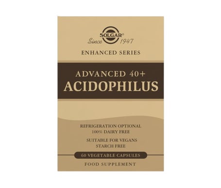 Solgar Advanced 40+ Acidophilus 60 Gélules Végétales