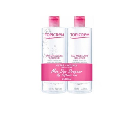 Topicrem Pack Duo Eau Micellaire Duo 2X400ml