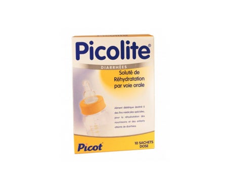 Picot Picolite Diarrhees Solution De Rehydratation Par Voie Orale 10 Sachets Dose Docmorris France