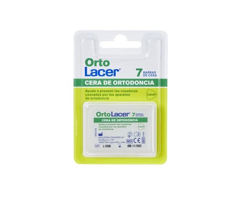 Ortolacer Pinceau de cire orthodontique protectrice 7 barres