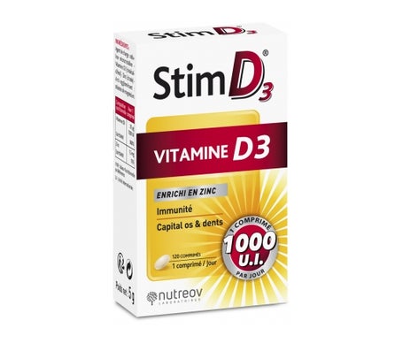 Nutreov Stimd3 Vitamine D3 120Cprs