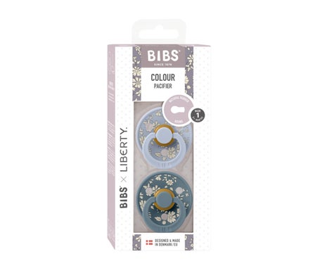 Bibs X Liberty Dusty Blue Mix Taille 1 Nro 11010104 2uts