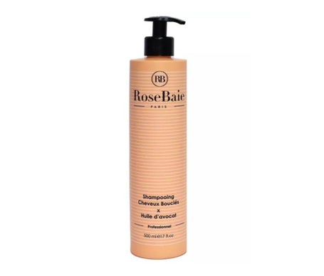 RoseBaie Shampooing Cheveux Bouclés x Huile d'Avocat 500ml