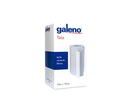 Galeno Ruban adhésif hypoallergénique Tissu blanc 10mx10cm
