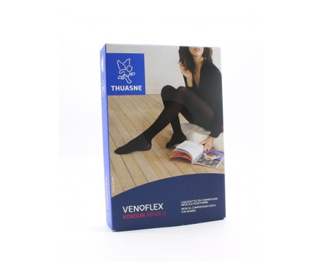Thuasne Venoflex 2 Kokoon Absolu Chaussette Noir TL2+ 1 Paire