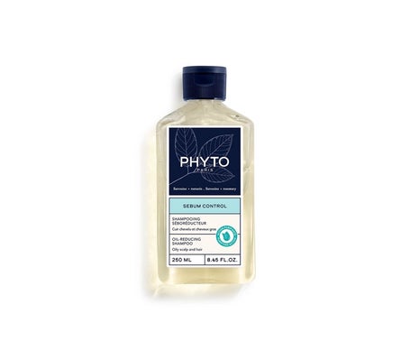Phyto Paris - Solution Cuir Chevelu - Shampooing SéBoréDucteur 250Ml - Cuir Chevelu & Cheveux Gras - RéDuit L’ExcèS De SéBum - Purifie Durable­Ment - Action Longue DuréE - Sans Silicones-image