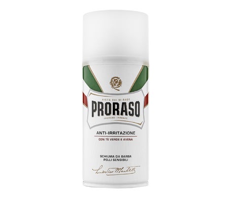 Proraso Mousse à raser Thé Vert & Avoine 300ml