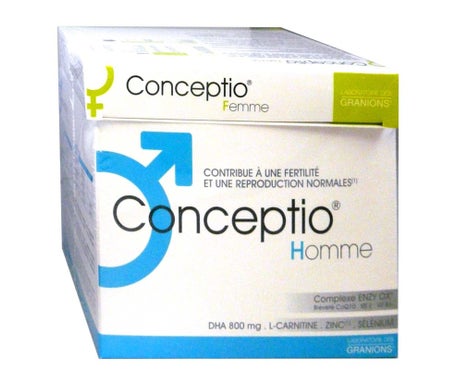 Granions Conceptio Duo Homme Femme Gélules + Capsules + Poudre