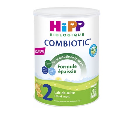 Hipp Combiotic Formule Épaissie 2 Lait De Suite Bio 800g