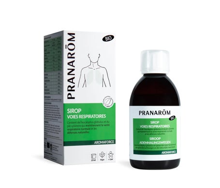 Pranarôm Aromaforce Sirop Voies Respiratoires Bio 225ml
