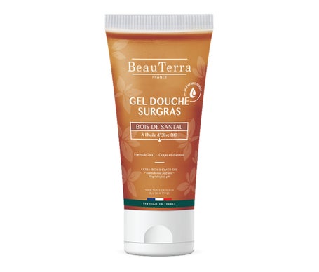 Beauterra Gel Douche Surgras Bois de Santal 100ml