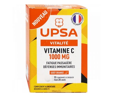 Upsa Vitalité Vitamine C 1000 mg 20 Comprimés