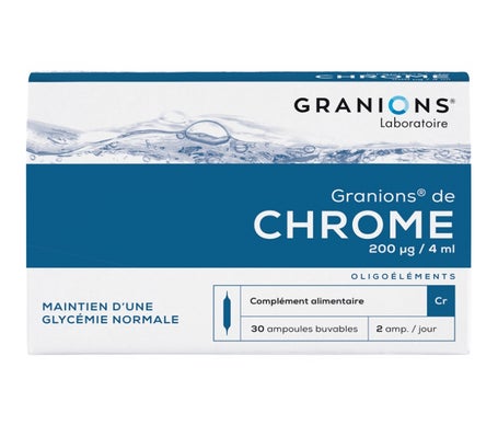 Granions Chrome 200mcg 30 Ampoules