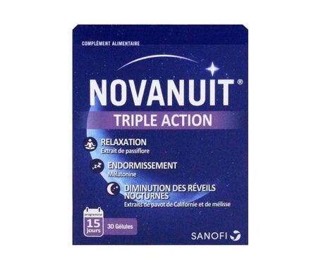 Novanuit Triple Action 30 Comprimés