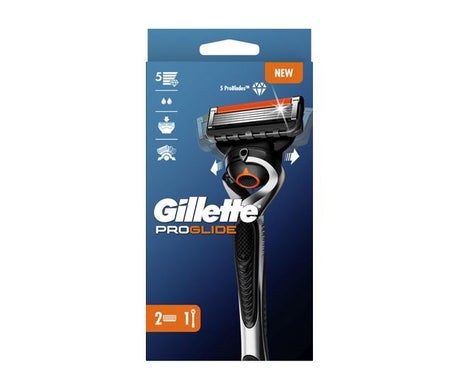 Gillette Proglide Rasoir 1ut + Recharge 2uts