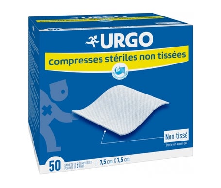 Urgo Comp Non Tisse 7,5x7,5 50 sachets