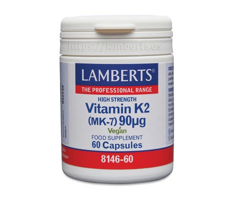 Lamberts Vitamina K2 (MK-7) 90µg 60caps