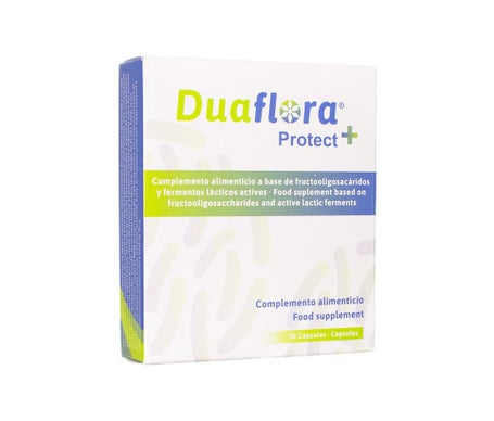 Duaflora Protect+ Prébiotiques et Probiotiques 30caps
