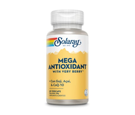 Solaray Mega Antioxydant Méga Antioxydant Très Baies 60caps