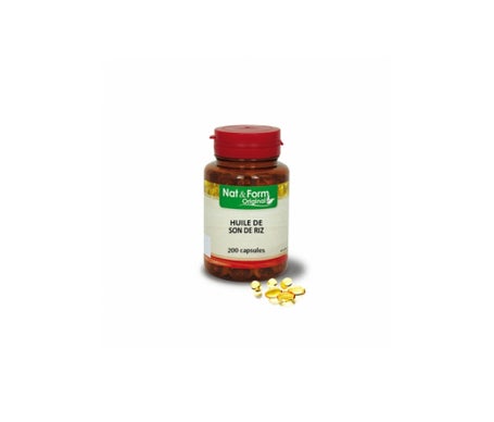 Nat & Form Original Son De Riz 200 Capsules