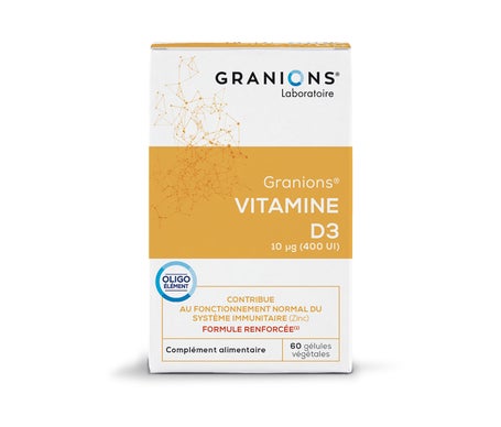 Granions Vitamine D3 60 Gélules