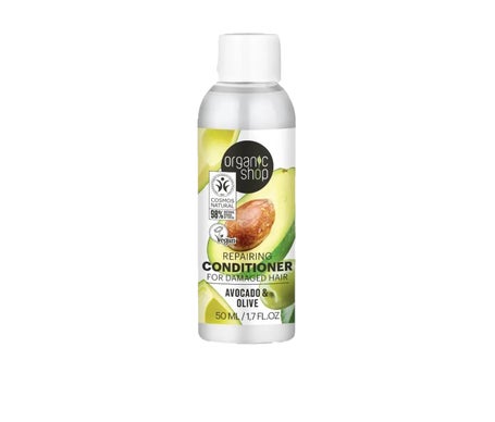Organic Shop Après Shampooing Réparateur Avocat Olive 50 ml