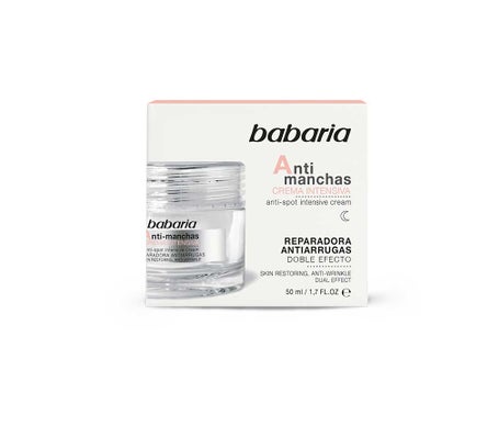 Babaria Crème intensive anti-taches anti-rides 50Ml