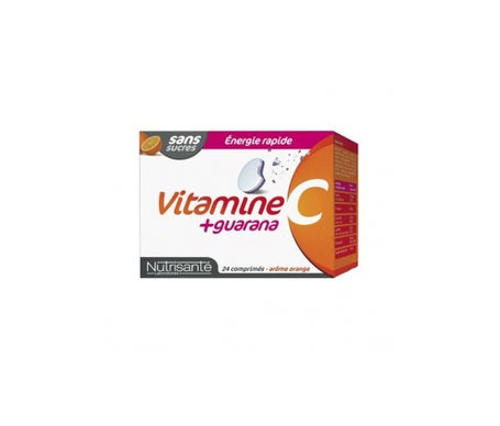 Nutrisanté Vitamine C + Guarana 12 comprimés lot de 2