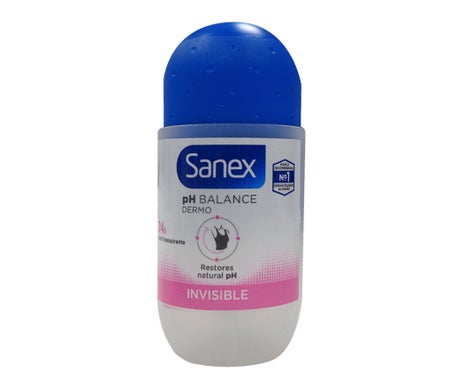 Sanex Ph Balance Déodorant Roll-On Invisible 50ml